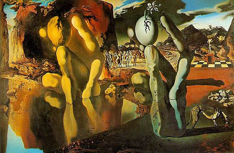 Metamorphosis of Narcissus by Salvador Dali