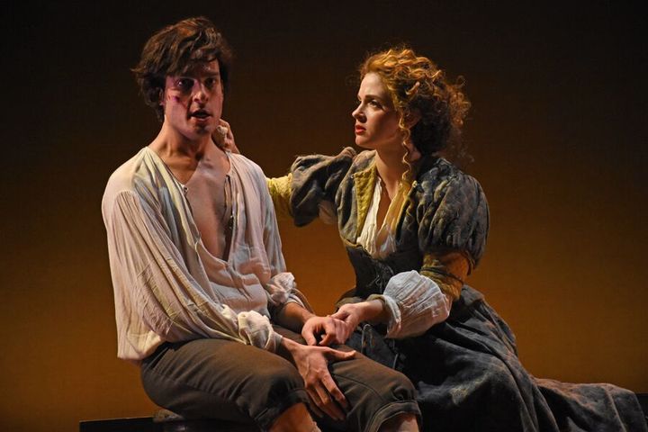 Michael Kelly and Maeve Höglund in LOTNY’s ‘Prince of Players’