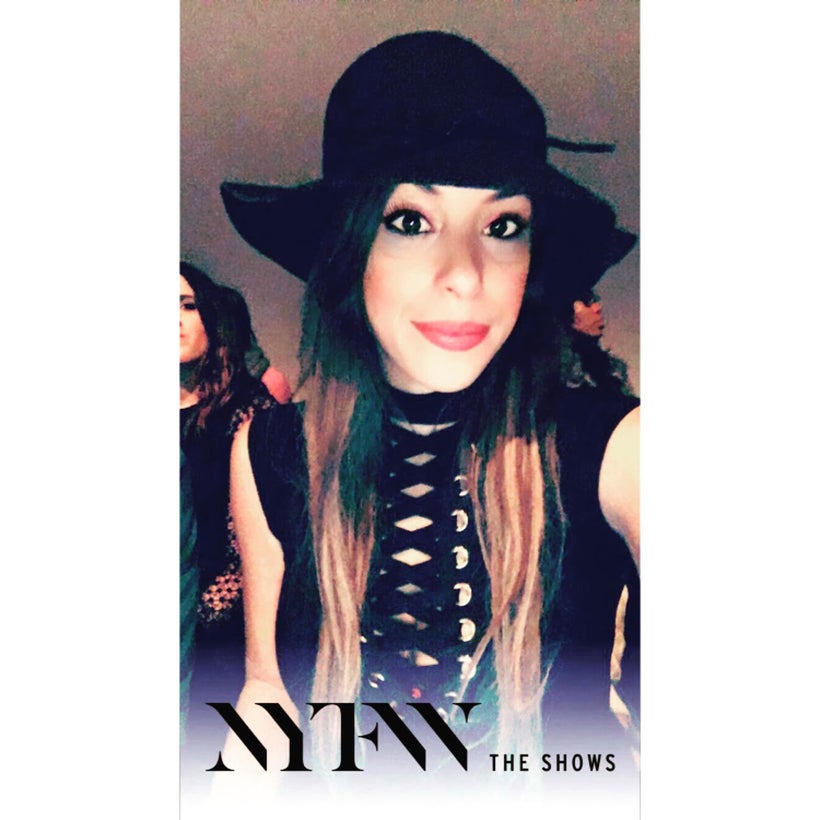Jenny Miranda attending F/W 2017 New York Fashion Week shows