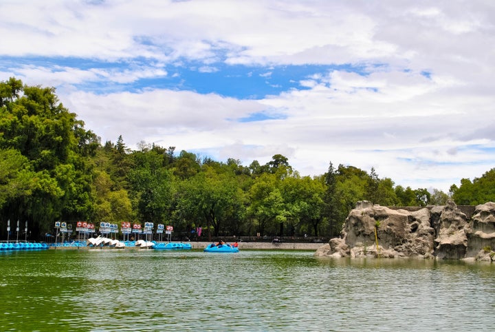 Chapultepec Park is a picture-perfect hangout spot.