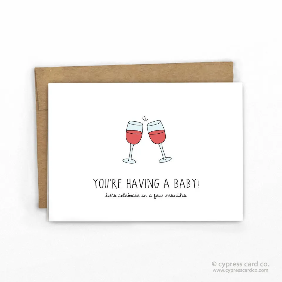 Funny Pregnancy Cards, I Hope Your Fanny Survives Card