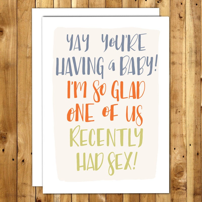 34 Hilariously Honest Cards For Pregnant Moms-To-Be | HuffPost Life 34 Hilariously Honest Cards For Pregnant Moms-To-Be | HuffPost Life