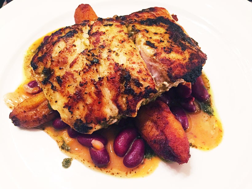 Jerk snapper at Hyatt Regency’s Waterfront