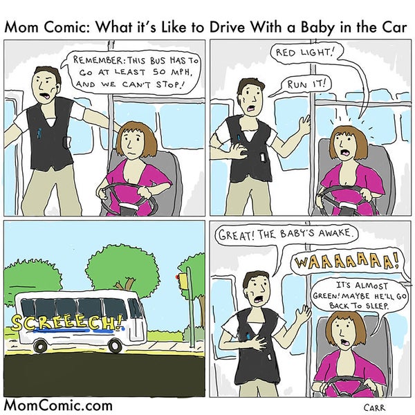 19 Comics That Sum Up Car Rides With Kids HuffPost