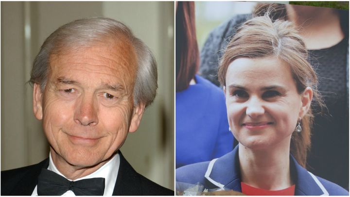 John Humphrys (left) is facing a backlash after dismissing the death of Jo Cox as 'murder' and not an act of terrorism