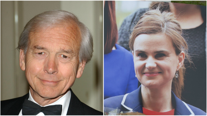 John Humphrys (left) is facing a backlash after dismissing the death of Jo Cox as 'murder' and not an act of terrorism