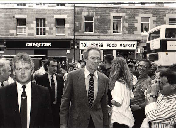 EIFF 1990 Clint Eastwood at the Cameo