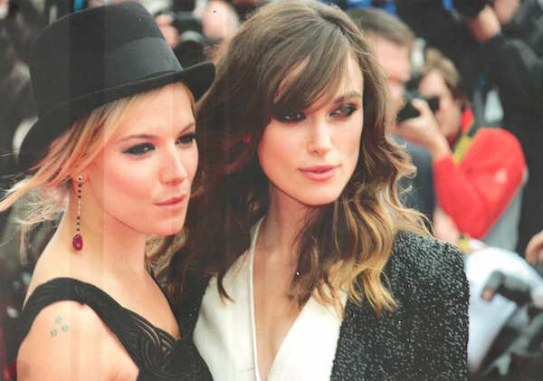 EIFF 2008 Keira Knightley and Sienna Miller