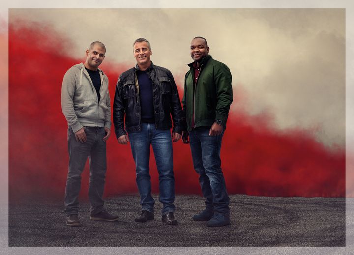 Matt LeBlanc teamed up with Chris Harris and Rory Reid for the new series of 'Top Gear'