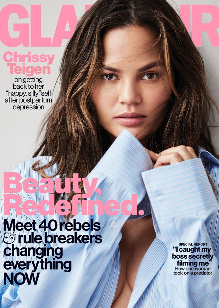 For Glamour's April issue, Chrissy Teigen decided to write an essay