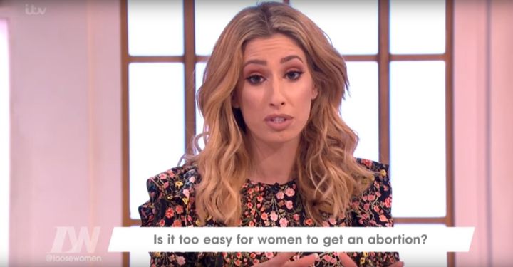 Stacey Solomon is mother to two young boys