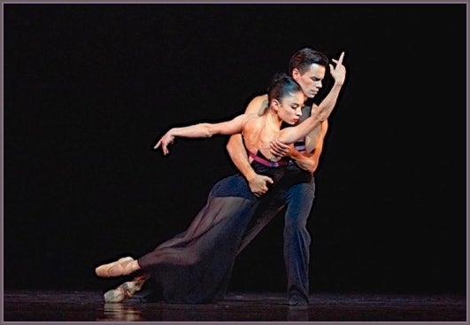 Dores André and Joan Boada in Wheeldon’s Rush