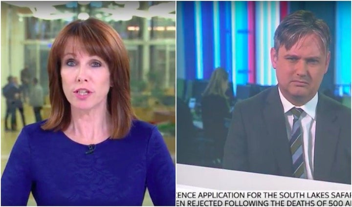 Kay Burley v John Woodcock.