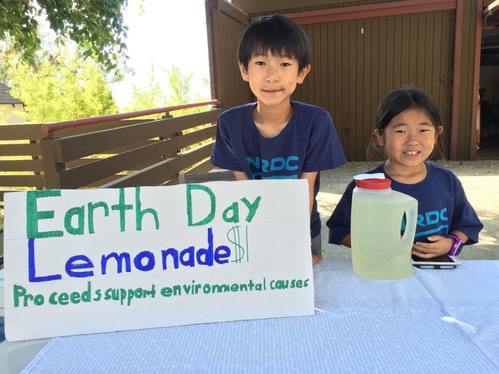 Rockett and Zoe are very passionate about educating and helping their community. Rockett donated the proceeds of his lemonade stand to the Natural Resources Defense Council and The Union of Concerned Scientists for Earth Day in 2016.