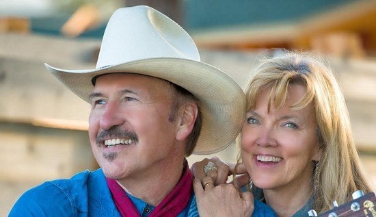 Musician and Democratic congressional nominee Rob Quist with his wife, Bonni Quist.