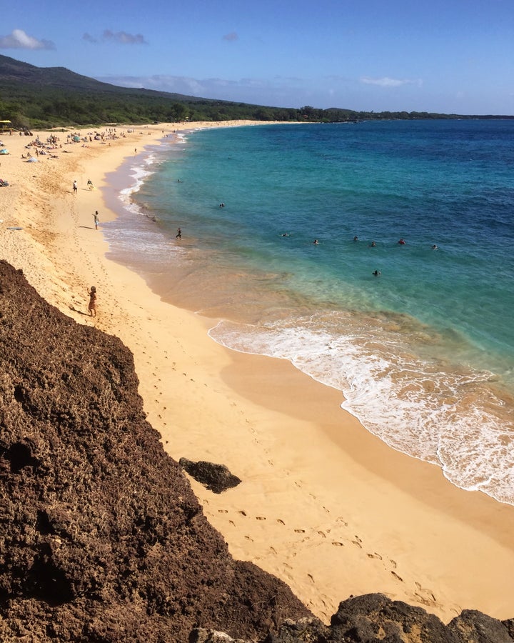 Big Beach on the island of Maui.