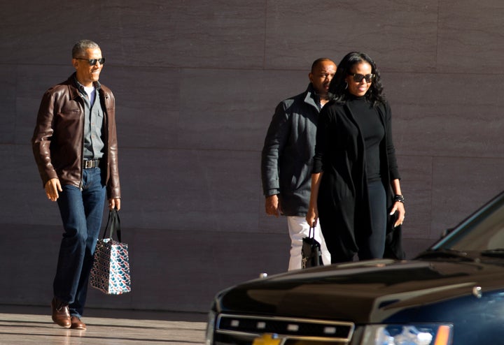 People Magazine's article about the former first family’s lives since leaving the White House reveals that President Barack Obama has had his stylish leather jacket for quite some time.