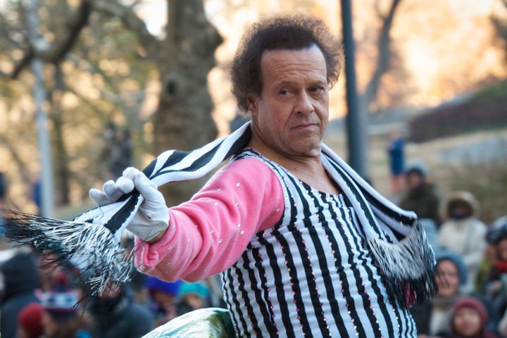 Richard Simmons at the Macy's Thanksgiving Parade in 2013. He's been out of the public eye for three years.