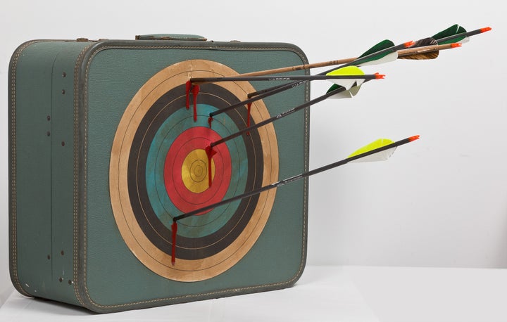 <p>Susan Amorde: Wounded Baggage I</p>