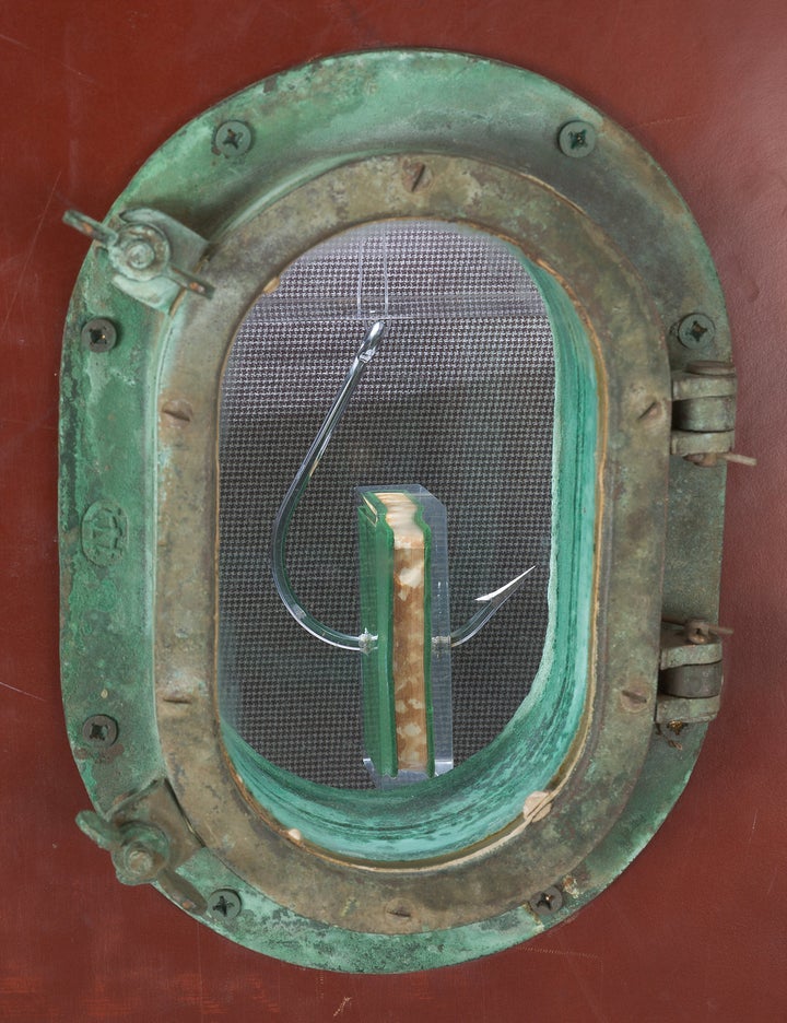 <p>Susan Amorde: Drowning in Indecision (detail)</p>
