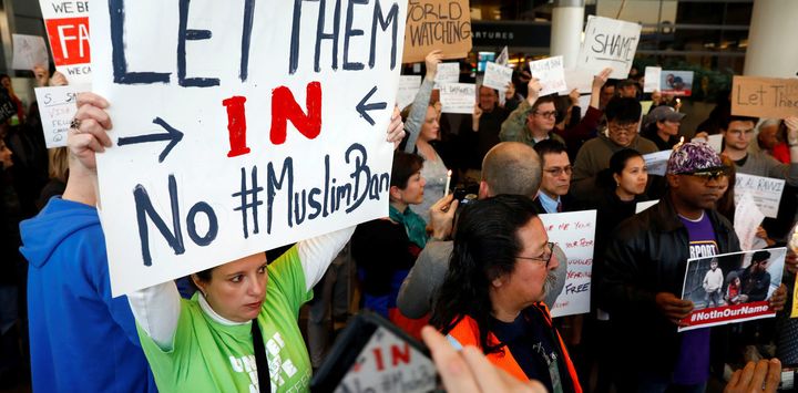 Will protesters have to flood US airports again? 