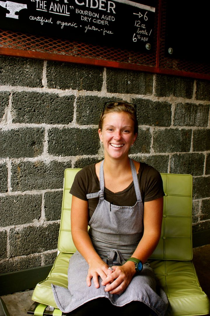 Top Chef alum Emily Hahn at Warehouse Kitchen + Bar in Charleston, SC