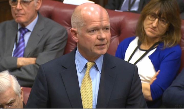 Lord Hague says May would have a better chance of making Brexit a success with a 'decisive' majority in the Commons