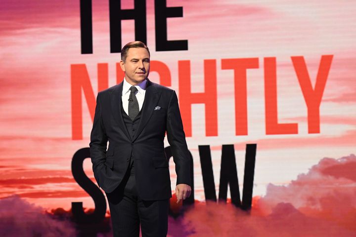 David Walliams was the first host of 'The Nightly Show'