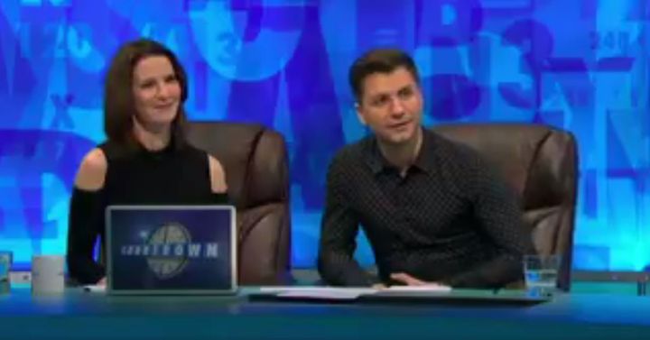 Susie Dent and Pasha Kovalev were in Dictionary Corner