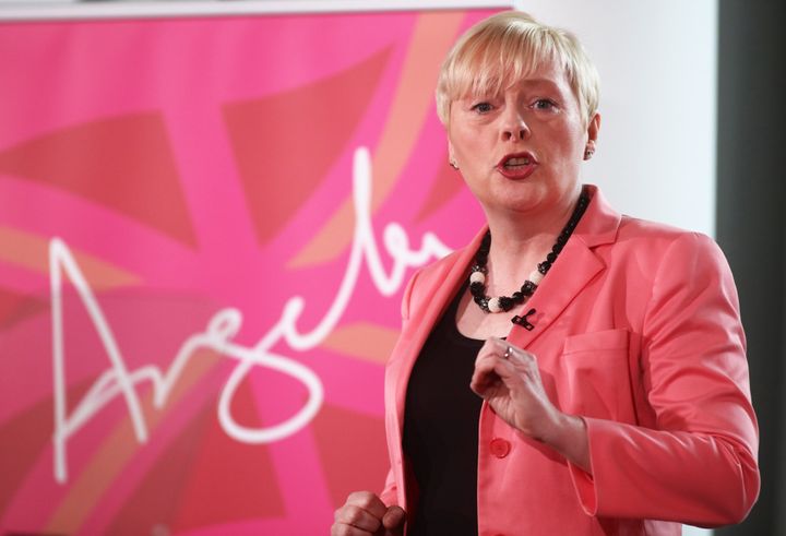 Angela Eagle on the day of her leadership launch in July 2016