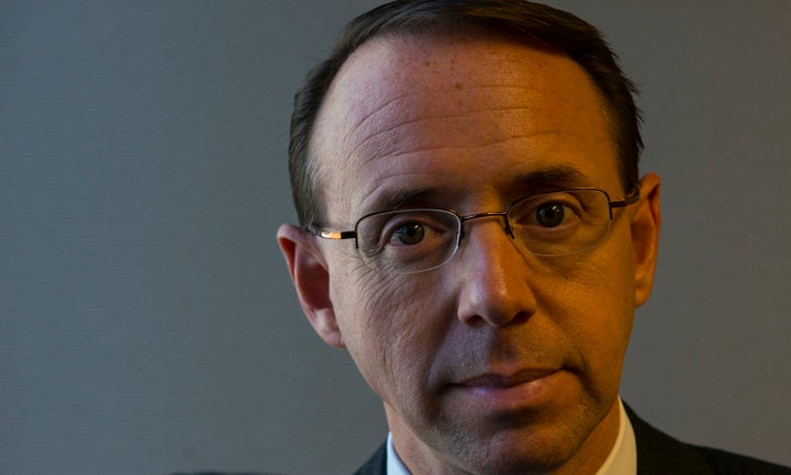 Rod Rosenstein is the nominee for deputy attorney general.