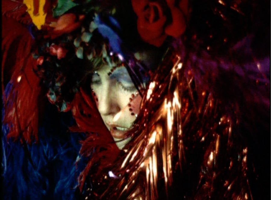 Fayette Hauser backstage at The Cockettes’s Radio Rodeom 1971. Photo by Joshua Friewald. Courtesy of Fayette Hauser and