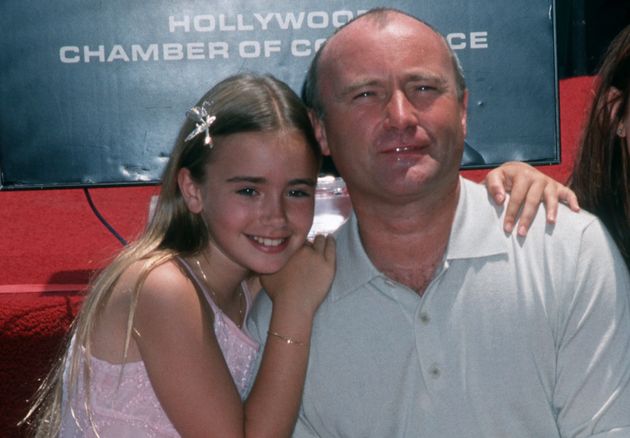 Lily Collins Reflects On Growing Up Without Her Dad Phil Collins Around Huffpost