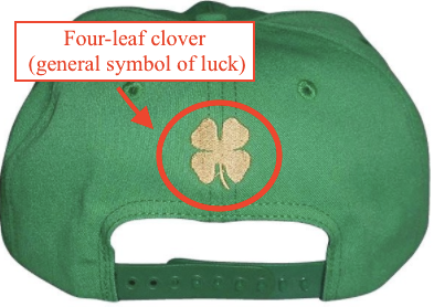 The four-leaf clover is used as a good-luck symbol all around the world.