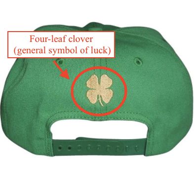 The four-leaf clover is used as a good-luck symbol all around the world.