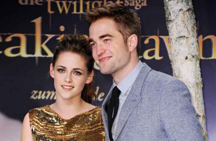 Kristen Stewart and Robert Pattinson in 2012. 