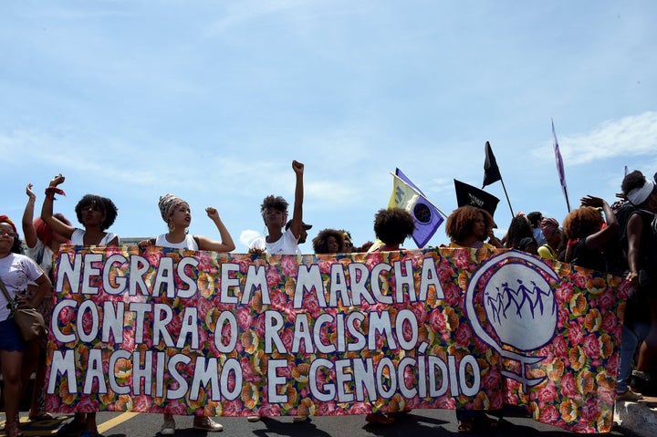 Black citizens comprise half of Brazil's population.