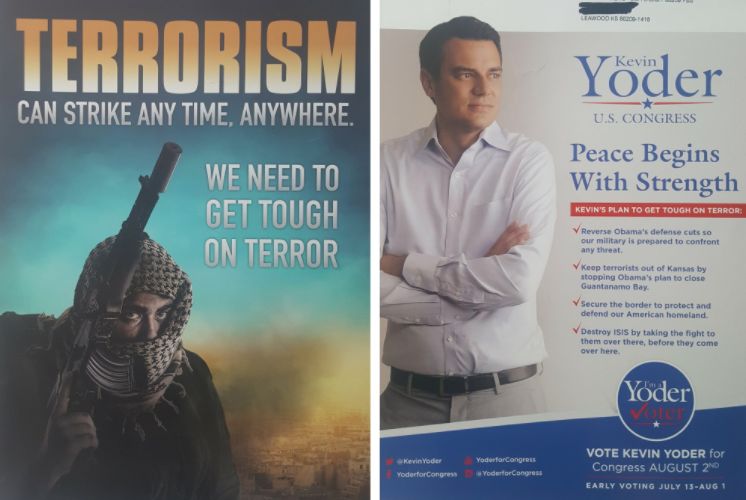 Last July, Shabbir opened her mailbox to find an Islamophobic postcard from U.S. Rep. Kevin Yoder.