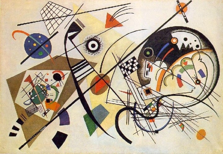 Wassily Kandinsky, <em>Transverse Line</em>, 1923 | Kunstsammlung NRW, Dusseldorf, Germany
