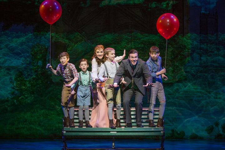The Cast of Finding Neverland at the Pantages