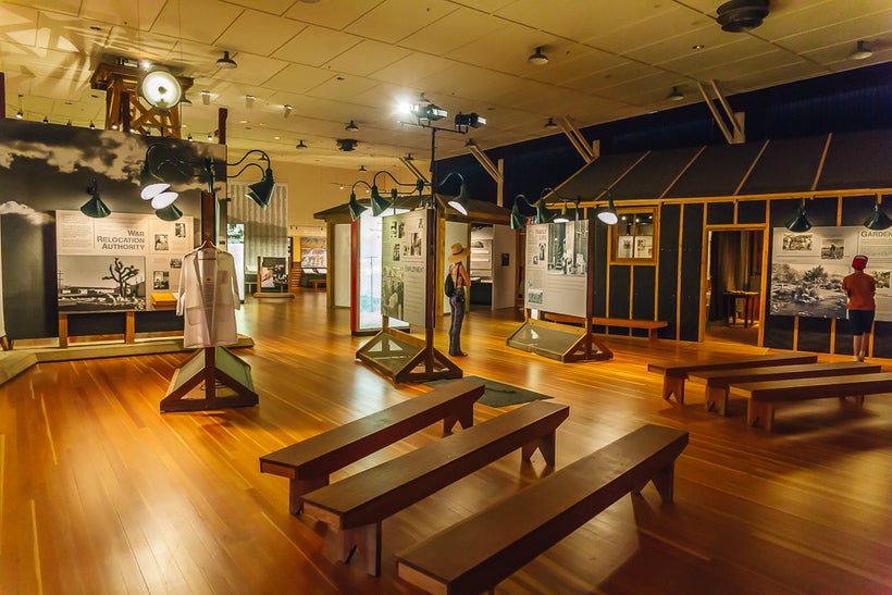 Inside the Manzanar Museum
