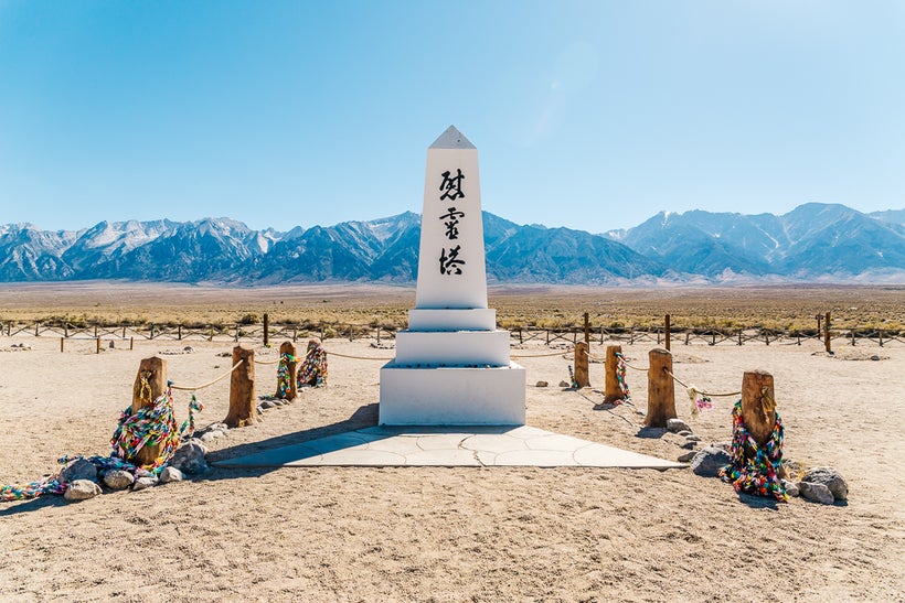 Manzanar cemetery