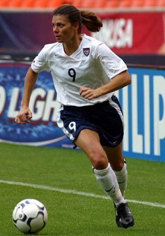Mia Hamm, US women’s national soccer team, Olympic gold medalist
<a rel="nofollow" href="https://www.sheknows.com/" target="
