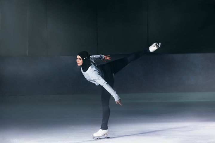 Emirati figure skater Zahra Lari.