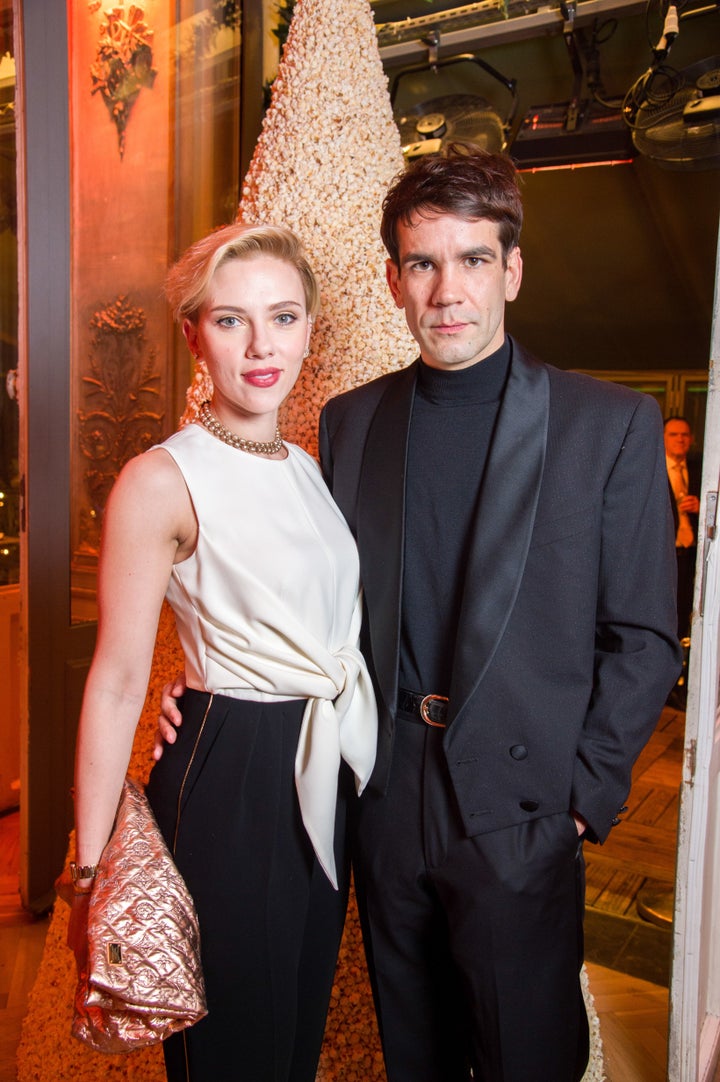 Scarlett Johansson and Romain Dauriac