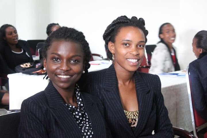 Students in Uganda During Grad Prep