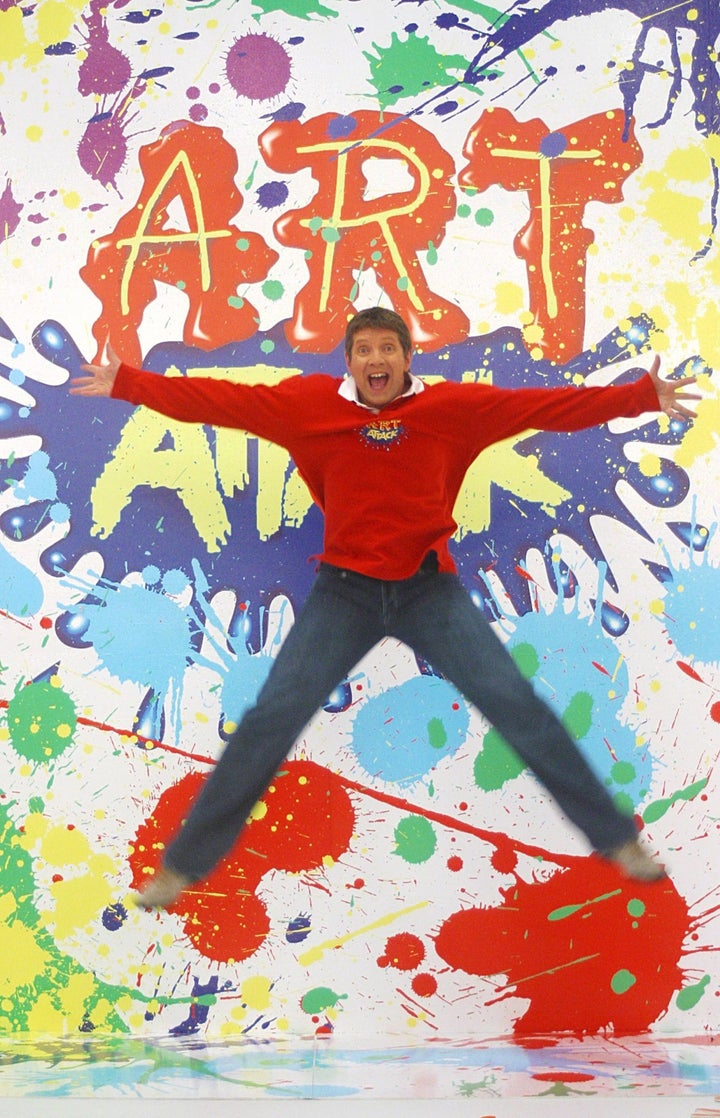 Neil Buchanan fronted 'Art Attack'