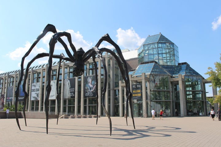 Louise Bourgeois' "Maman."