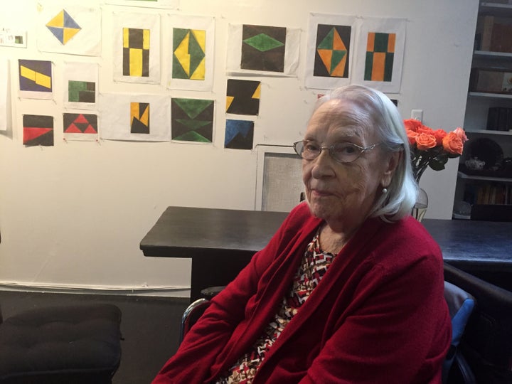 Cuban-American artist Carmen Herrera.