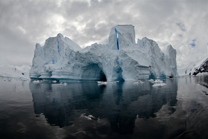 Cathedral of Ice where I was married to amazement. 